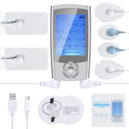 Dual 16 Mode Low Frequency Pulse TENS Massager