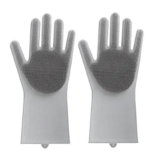 Silicone Dishwashing Gloves – Non-Slip & Heat-Resistant