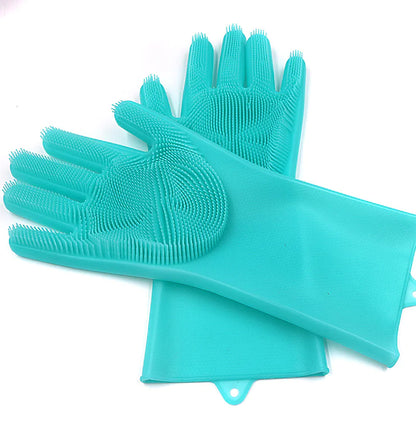 Silicone Dishwashing Gloves – Non-Slip & Heat-Resistant