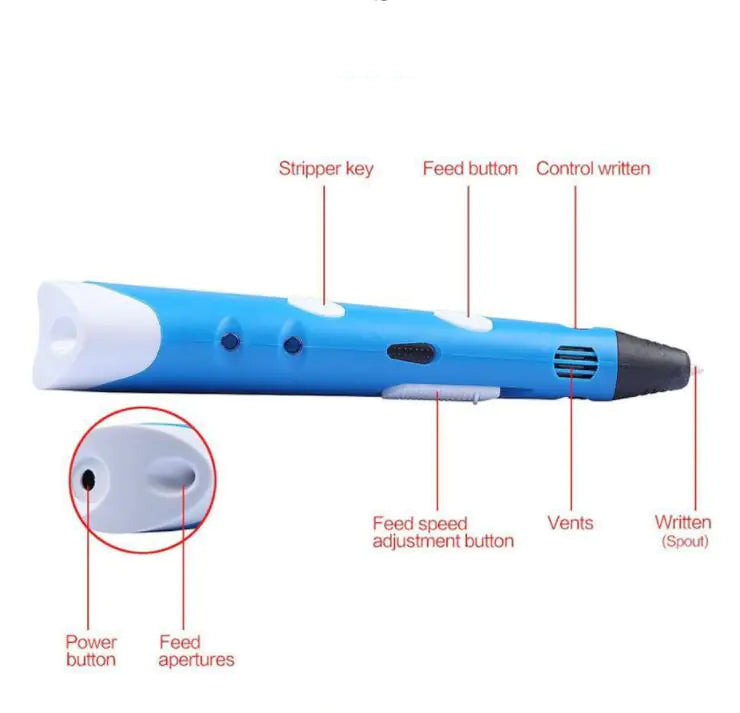 3D Printing Pen – Creative Drawing & Doodling Tool