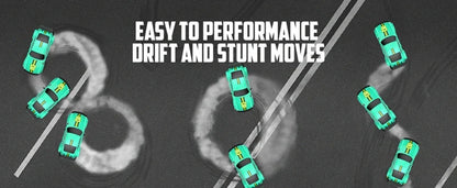 RC Drift Car with LED Lights – 2.4GHz, 20KM/H, 4WD