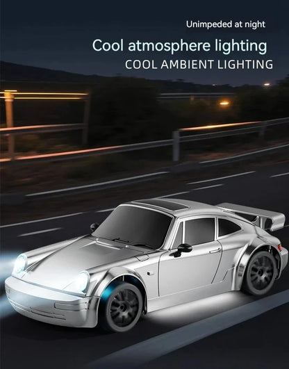 RC Drift Car with LED Lights – 2.4GHz, 20KM/H, 4WD