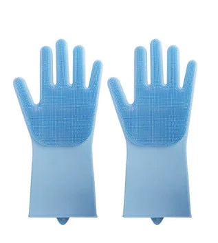 Silicone Dishwashing Gloves – Non-Slip & Heat-Resistant