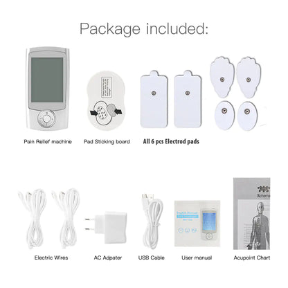 Dual 16 Mode Low Frequency Pulse TENS Massager
