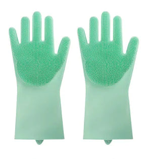 Silicone Dishwashing Gloves – Non-Slip & Heat-Resistant