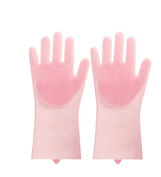 Silicone Dishwashing Gloves – Non-Slip & Heat-Resistant