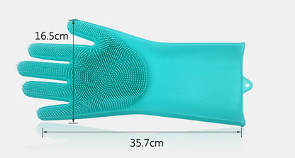 Silicone Dishwashing Gloves – Non-Slip & Heat-Resistant